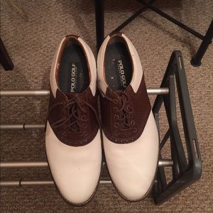 Men Ralph Lauren Polo Golf Shoes Sz 9 